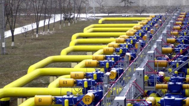 Запасы газа в ПХГ Украины упали ниже 40%