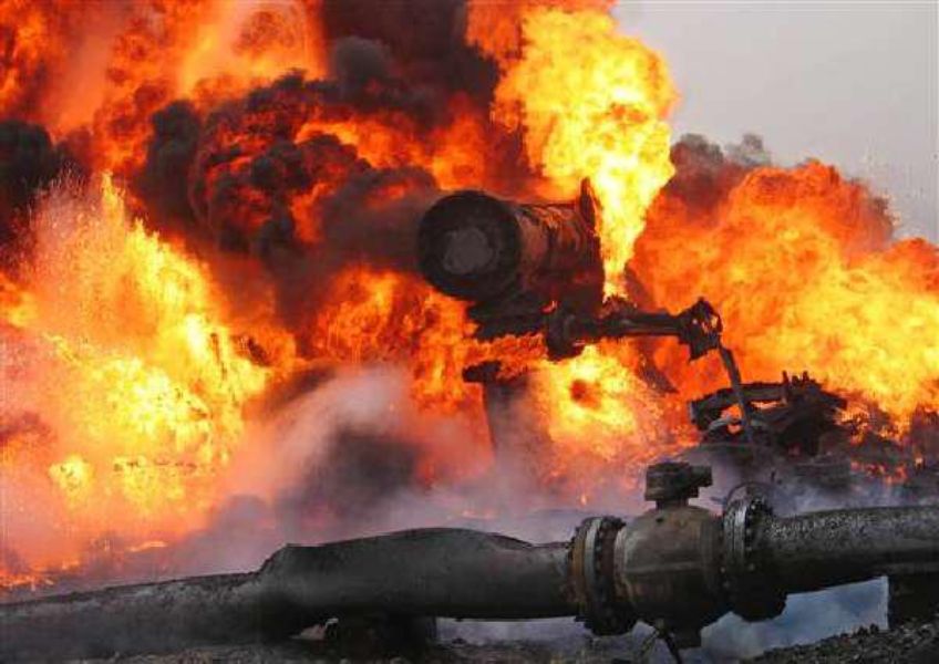 У росії вибухнув трубопровід, який експортує газ до Європи через Україну