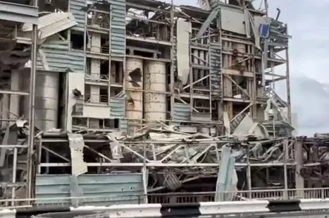 Російські окупанти зруйнували завод KNAUF під Бахмутом