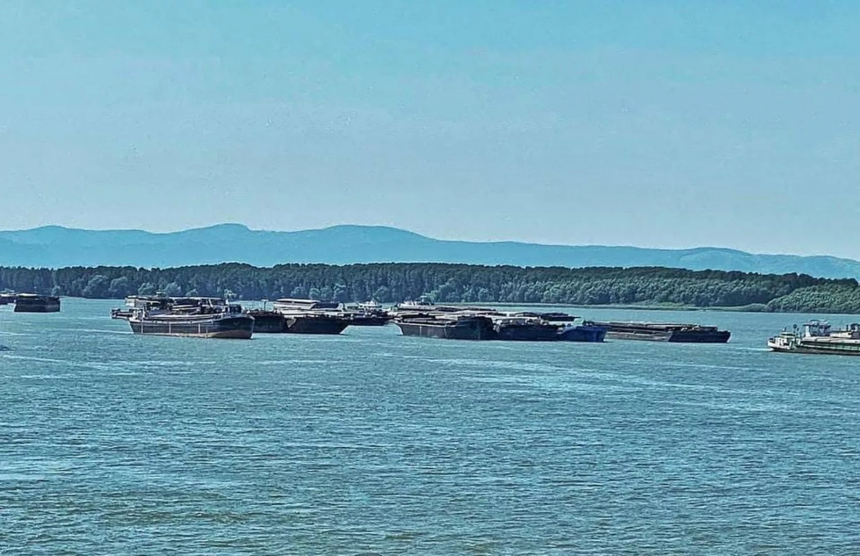 Обміління Дунаю вплинуло на роботу портів Ізмаїл та Рені