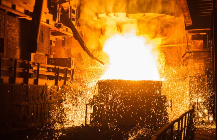 Виробництво сталі у Бразилії впало на 8,5%