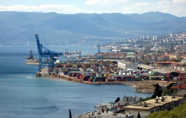 Експорт українського зерна через хорватський порт Рієка сягнув майже 100 тис тонн